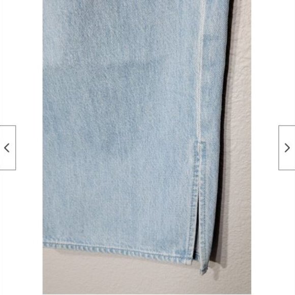 NWT Mother SNACKS The Fun Dip Puddle Sliced Jeans Lots of Nibbles 26 - Picture 6 of 15